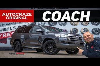 TOYOTA LANDCRUSIER SLEDGE MATTE BLACK